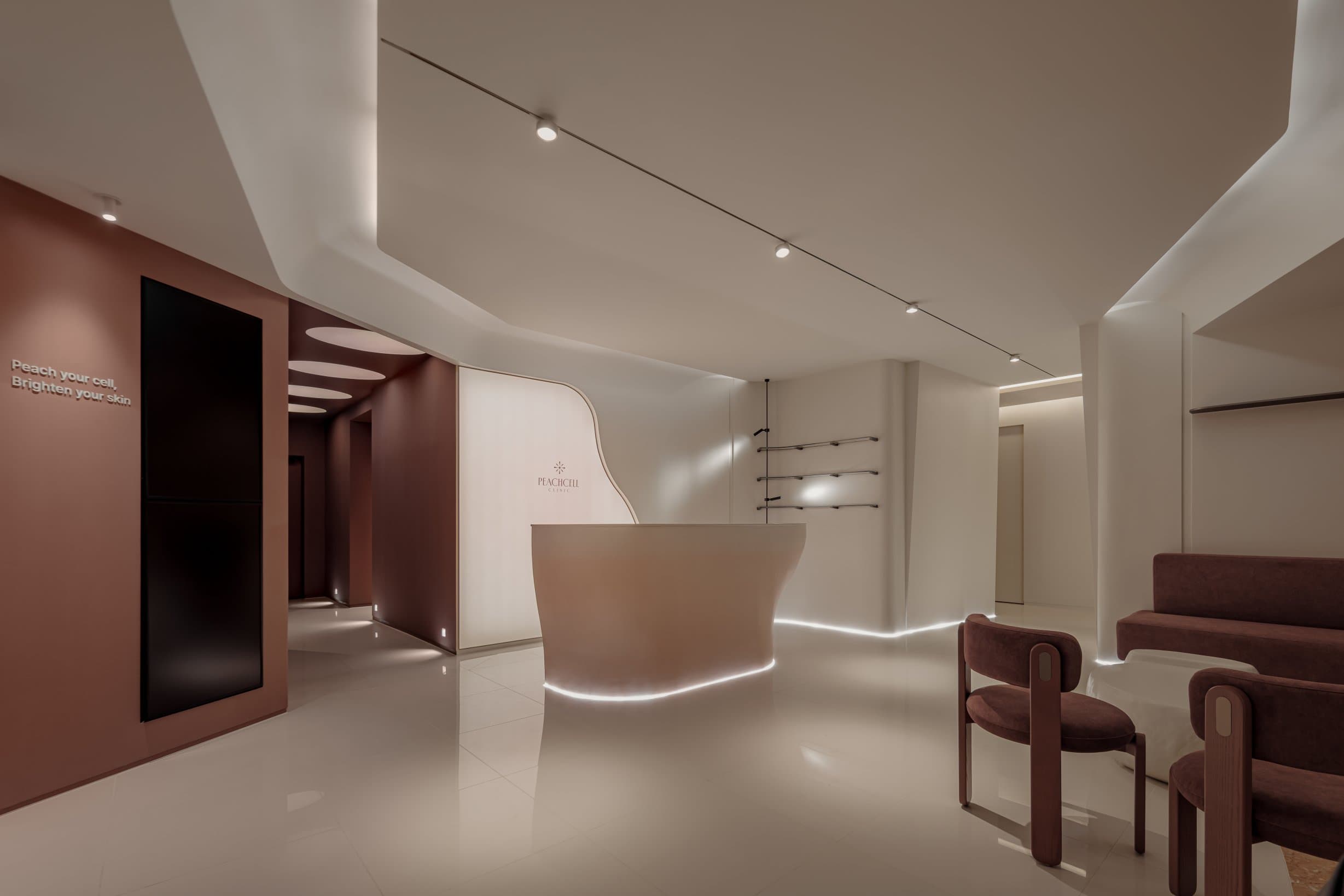 Peachcell Clinic interior — reception